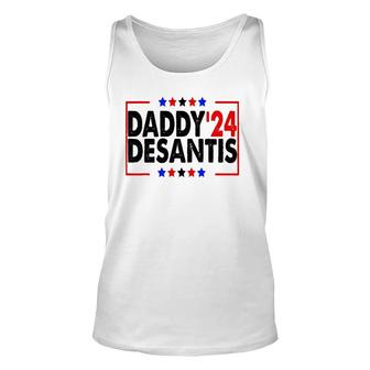 Daddy'24 Desantis Make America Florida Unisex Tank Top | Mazezy