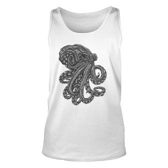 Deep Sea Octopus Animal Lover Unisex Tank Top | Mazezy