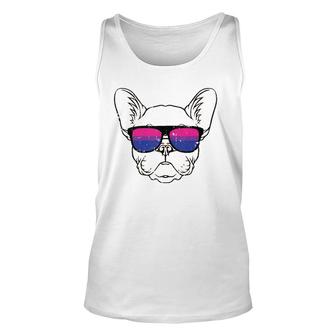Dog Sunglasses Bi-Sexual Pride Puppy Lover Proud Lgbt-Q Ally Tank Top Tank Top | Mazezy