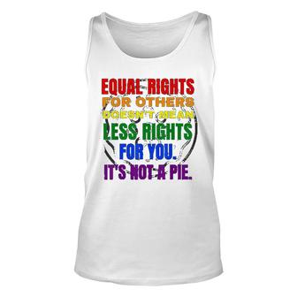 Equal Rights Lgbt Unisex Tank Top | Mazezy