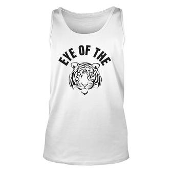 Eye Of The Tiger Inspirational Quote Workout Fitness Unisex Tank Top | Mazezy