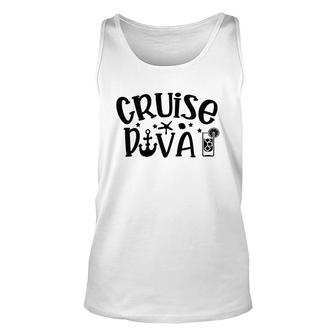 Family Cruise Squad Trip 2022 Cruise Diva Unisex Tank Top - Thegiftio