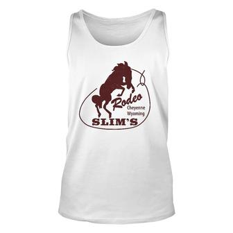 Famous Rachel Rodeo Wyoming Rodeo Unisex Tank Top | Mazezy