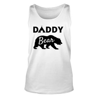 Father's Day From Wife Son Daughter Baby Kids Daddy Bear Tank Top | Mazezy