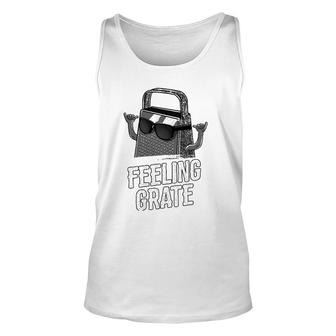 Feeling Grate Funny Cheese Grater Foodie Pun Unisex Tank Top | Mazezy