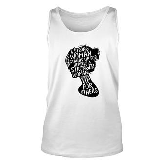 Feminist Empowerment Womens Rights Social Justice March V2 Unisex Tank Top - Thegiftio