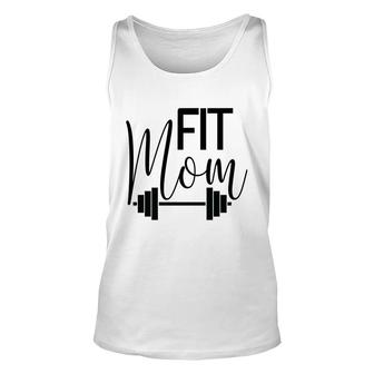 Fit Mom Mothers Day Get Fit Fitness Sport Mom Unisex Tank Top - Thegiftio