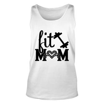 Fit Mom Mothers Day Gym Fitness Sport Mom Unisex Tank Top - Thegiftio