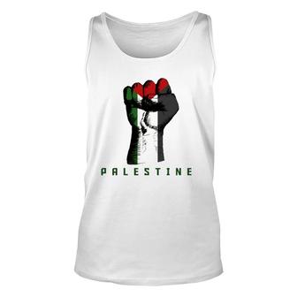 Free Gaza Palestine Flag, Peace Love Palestine People Scarf Tank Top | Mazezy