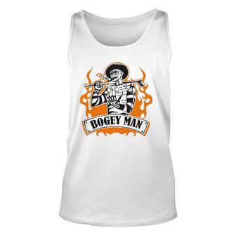 Funny Golf For Dad Grandpa Uncle Men Bogey Man Unisex Tank Top | Mazezy