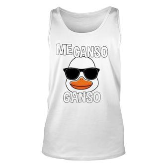 Funny Me Canso Ganso Amlo Lopez Obrador Mexican Fans Unisex Tank Top | Mazezy