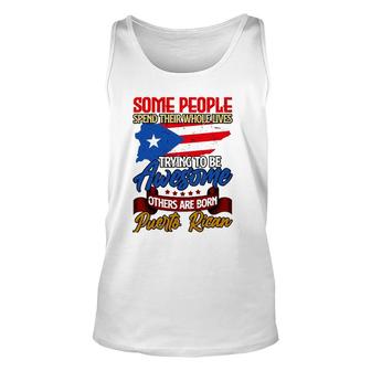 Funny Puerto Rican Ancestry Puerto Rico Pride Unisex Tank Top | Mazezy