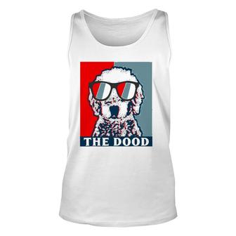 Funny The Dood Goldendoodle - Doodle Mom & Dood Dad Gift Unisex Tank Top | Mazezy