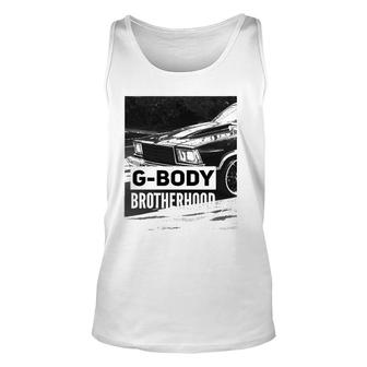 G Body Brotherhood Elcomali Tee Unisex Tank Top | Mazezy