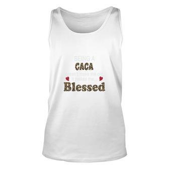 Being A Gaga Does Not Make Me Old It Makes Me Blessed Women Quote Leopard Tank Top | Mazezy