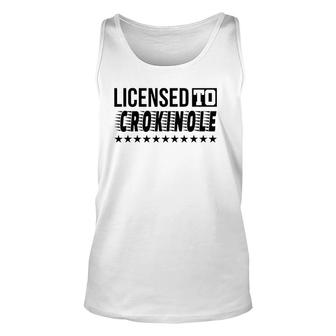 Gift Board Game Hobby Player Crokinole Unisex Tank Top | Mazezy