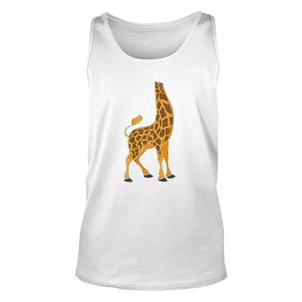 Giraffe Halloween Costume Cool Animal Dress Up Gift Unisex Tank Top - Thegiftio