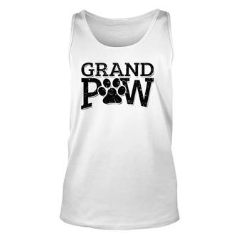 Grandpaw Dog Grandpa S Grand Paw Gifts Men Dad Father Unisex Tank Top | Mazezy