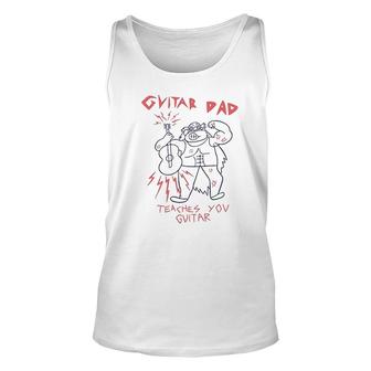 Guitar Dad Unisex Tank Top | Mazezy