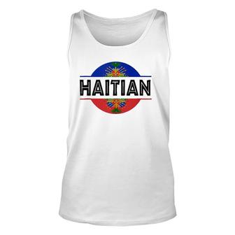 Haitian Flag Haiti Coat Of Arm Haiti Day Pride Unisex Tank Top | Mazezy