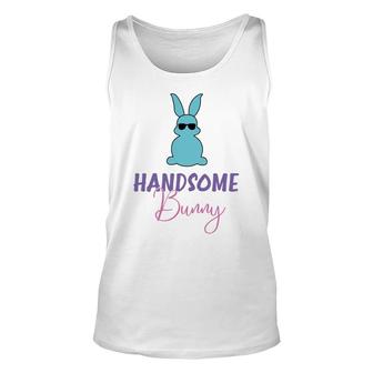 Handsome Bunny Unisex Tank Top | Mazezy