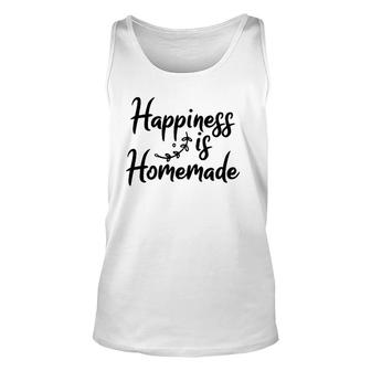 Happiness Is Homemade Home Grown Food Unisex Tank Top | Mazezy