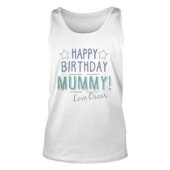 Happy Birthday Mummy Personalised Baby Funny Gift Cute Mothers Day Unisex Tank Top - Seseable