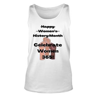 Happy Women’S History Month Celebrate Women 365 African American Tank Top | Mazezy