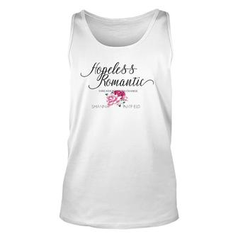Hopeless Romantic Sarcasm No Extra Charge Unisex Tank Top | Mazezy