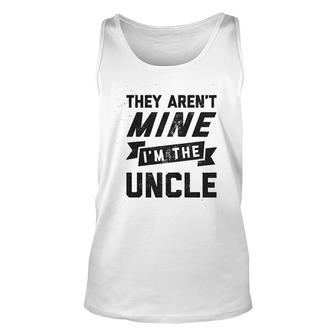 I Am The Uncle Funny Family Niece Nephew Unisex Tank Top | Mazezy