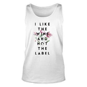 I Like The Wine And Not The Label Classic Unisex Tank Top | Mazezy