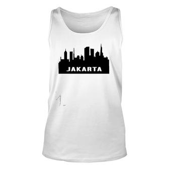 Jakarta Top 3000 Most Popular Cities In The World Unisex Tank Top | Mazezy