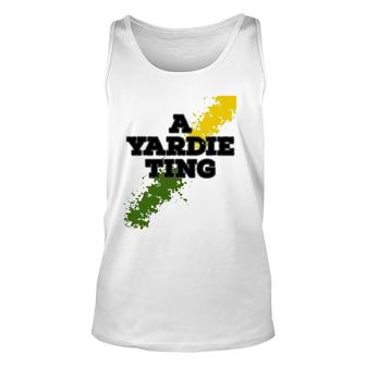 Jamaican Caribbean Yardie Ting Style Unisex Tank Top | Mazezy