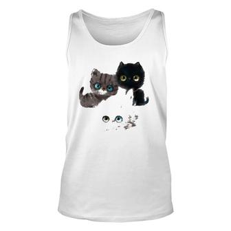 Kitten Lover T Cute Kitten Tees Cat Lover Cat Unisex Tank Top | Mazezy
