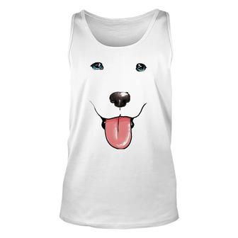 Labrador Face Lab Dog Costume I Love My Labrador Unisex Tank Top | Mazezy