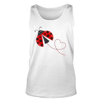 Ladybeetle Ladybugs Nature Lover Insect Fans Entomophile Unisex Tank Top | Mazezy