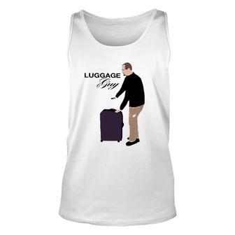 Luggage Guy The Bachelor Lovers Gift Unisex Tank Top | Mazezy