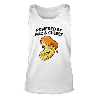Mac And Cheese Food Lover Powered By Mac And Cheese Unisex Tank Top - Thegiftio