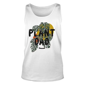 Mens Plant Dad Plant Lover Gift Unisex Tank Top | Mazezy