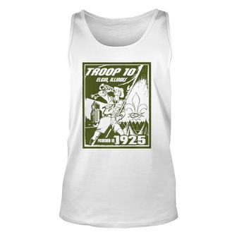 Mens Scouts Since 1925 Unisex Tank Top | Mazezy