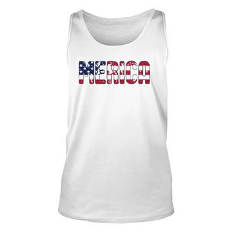 Merica Patriotic American Flag Usa 4Th Of July Matching Tank Top | Mazezy UK