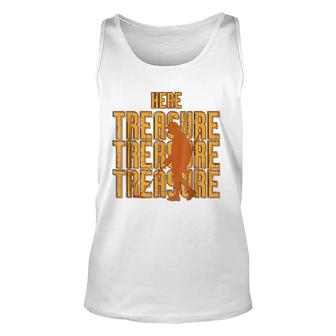 Metal Detectorist Treasure Unisex Tank Top | Mazezy
