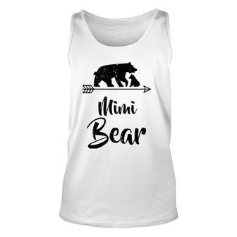 Mimi Bear Best Gift Mother's Father's Day Unisex Tank Top | Mazezy