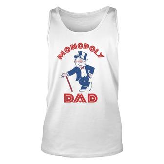 Monopoly Dad Father's Day Gift Unisex Tank Top | Mazezy