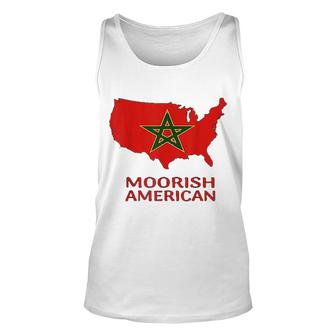 Moorish American Proud Flag Unisex Tank Top | Mazezy