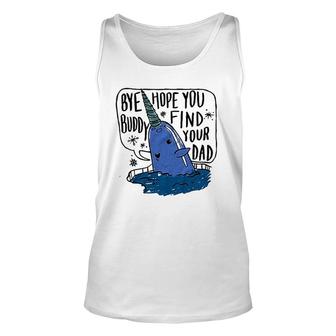 Mr Narwhal Elf Christmas Unisex Tank Top | Mazezy