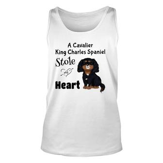 My Black And Tan Cavalier King Charles Spaniel Unisex Tank Top | Mazezy