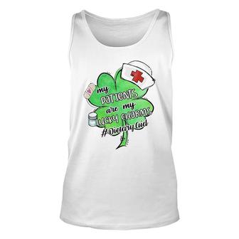 My Patients Are My Lucky Charm Dietary Aid Unisex Tank Top - Thegiftio UK
