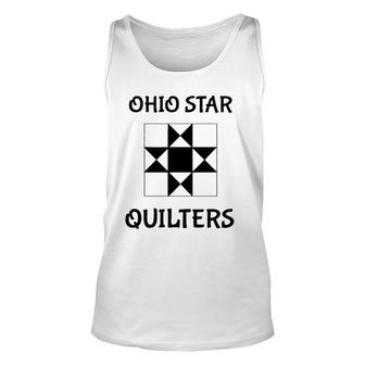 Ohio Star Quilters Quilting Club Unisex Tank Top | Mazezy