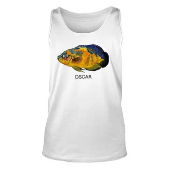 Oscars Freshwater Aquarium Fish Unisex Tank Top | Mazezy